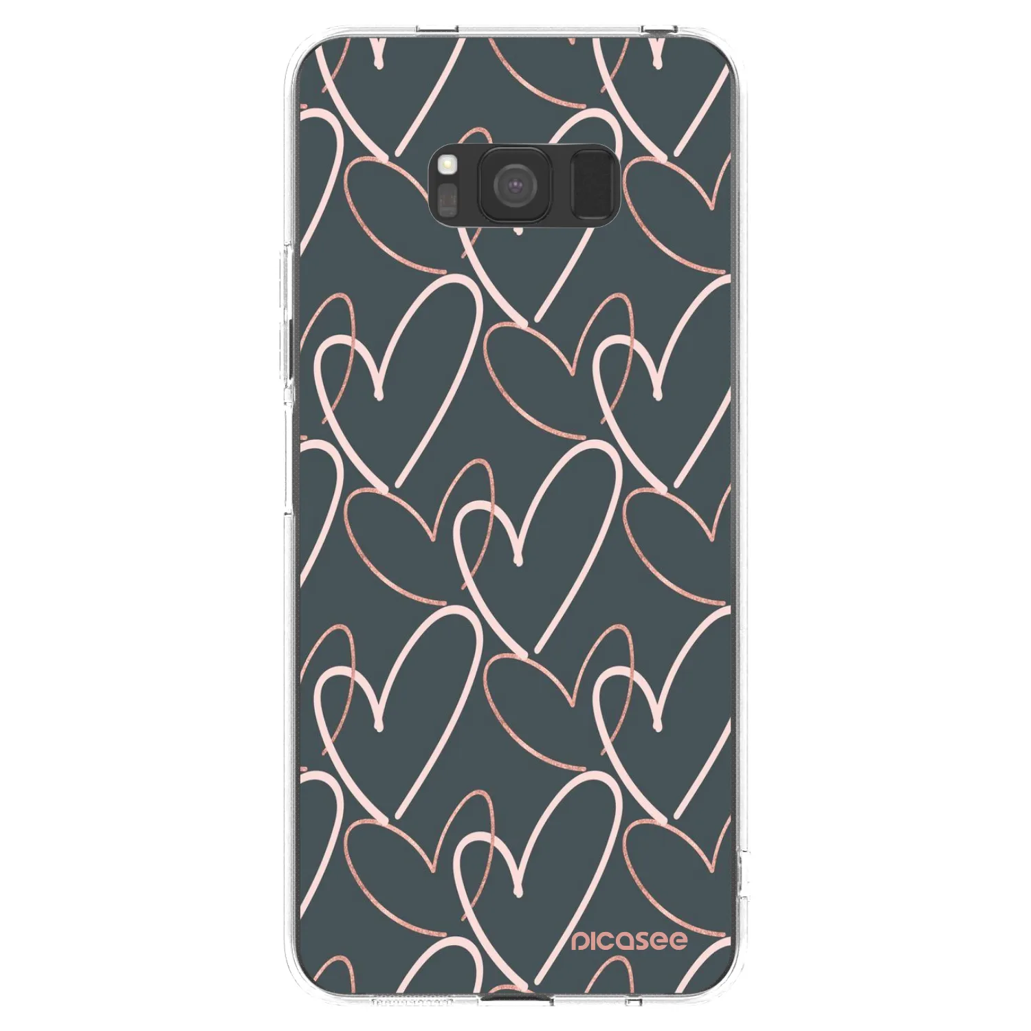 Picasee διαφανής θήκη σιλικόνης Samsung Galaxy S8 G950F - Lots of love
