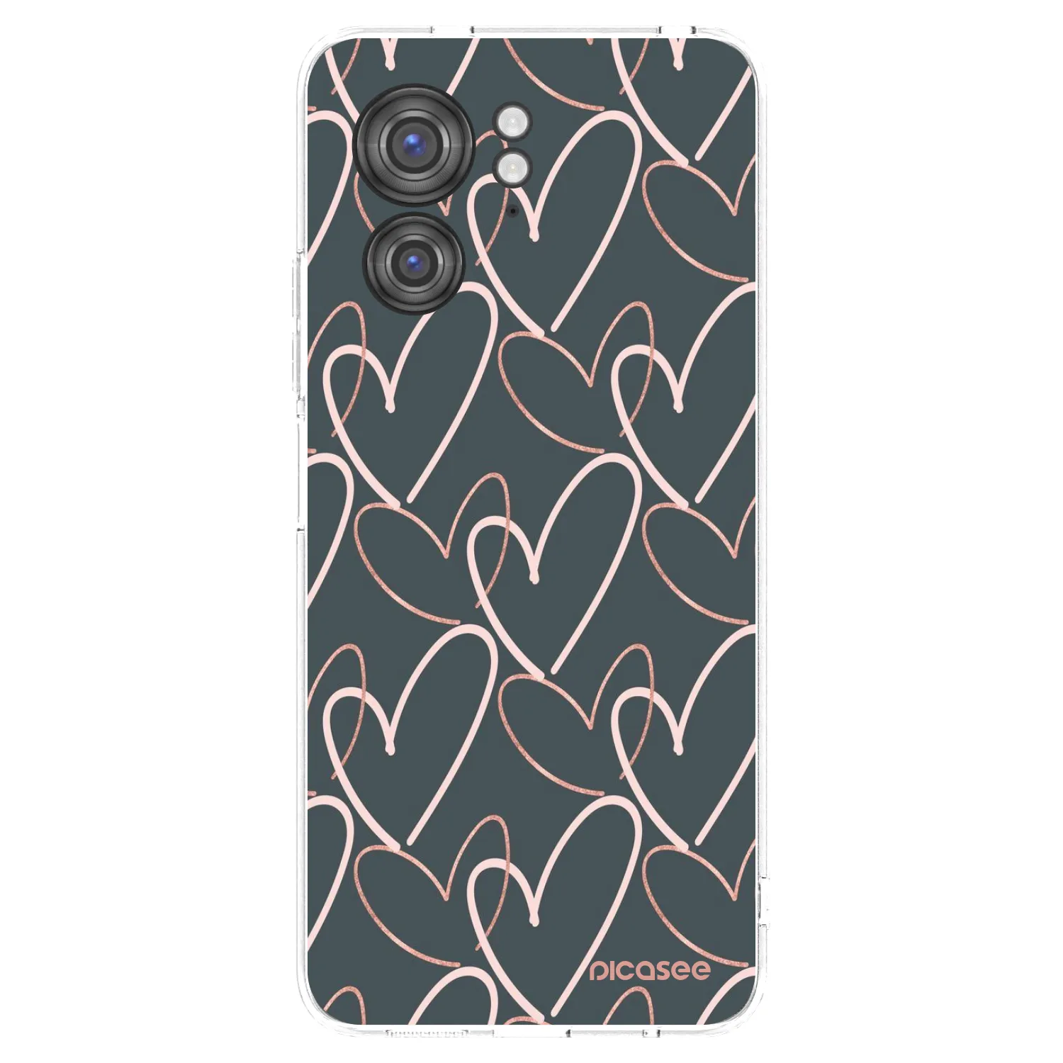 Picasee διαφανής θήκη σιλικόνης Motorola Edge 40 - Lots of love