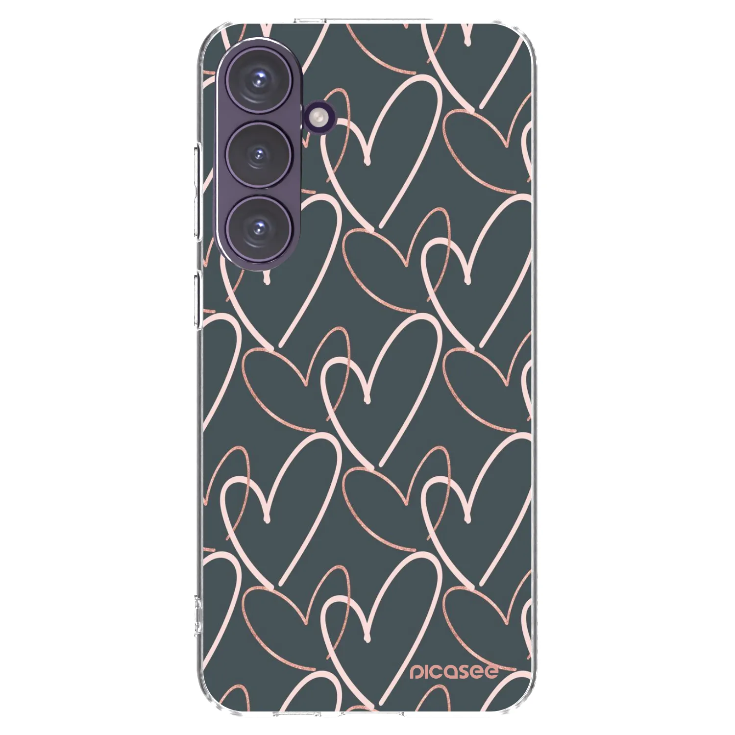 Picasee διαφανής θήκη σιλικόνης Samsung Galaxy S24+ S926B 5G - Lots of love