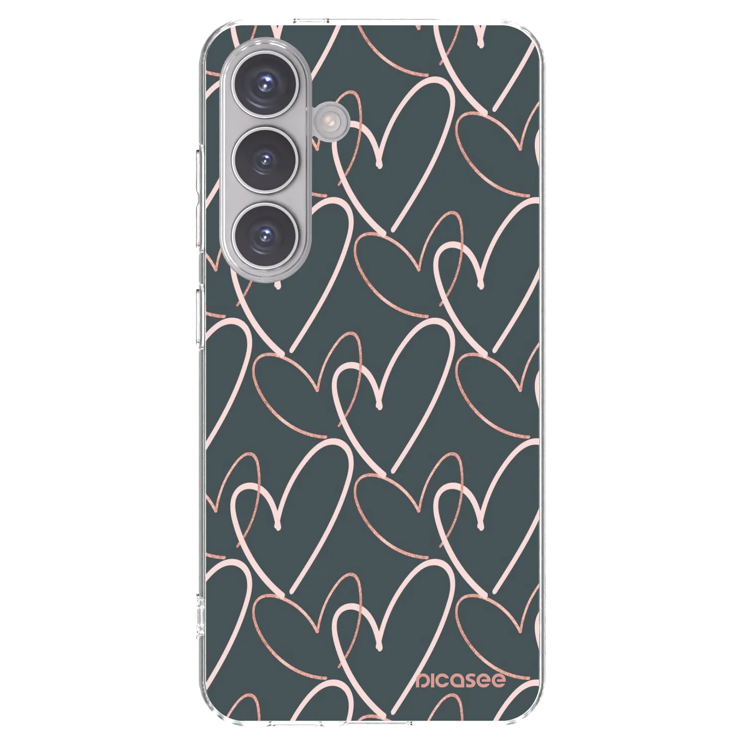 Picasee διαφανής θήκη σιλικόνης Samsung Galaxy S24 S921B 5G - Lots of love