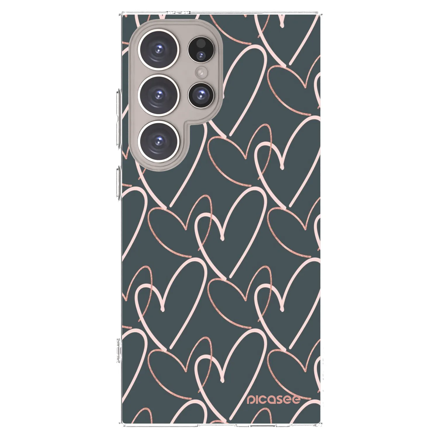 Picasee διαφανής θήκη σιλικόνης Samsung Galaxy S24 Ultra S928B 5G - Lots of love