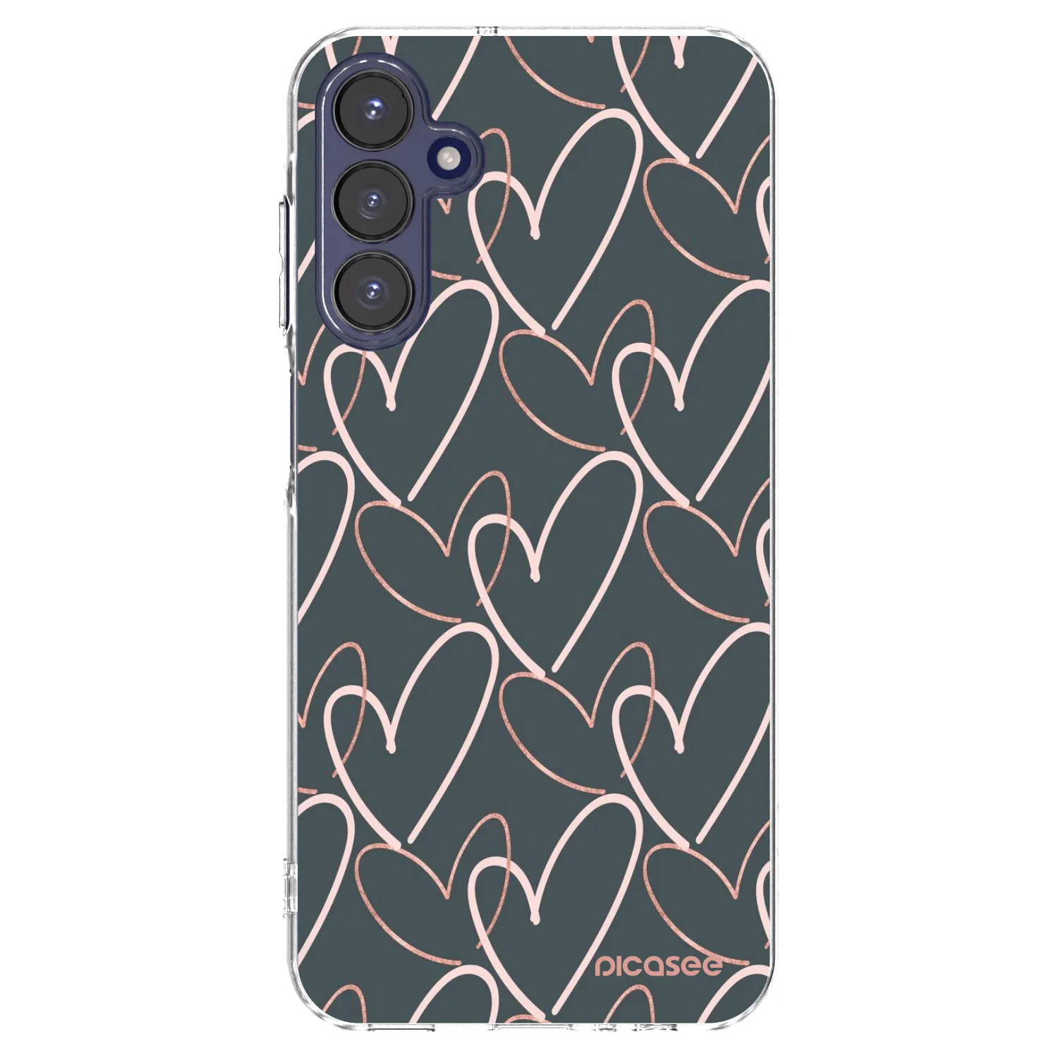 Picasee διαφανής θήκη σιλικόνης Samsung Galaxy A15 A155F 4G - Lots of love
