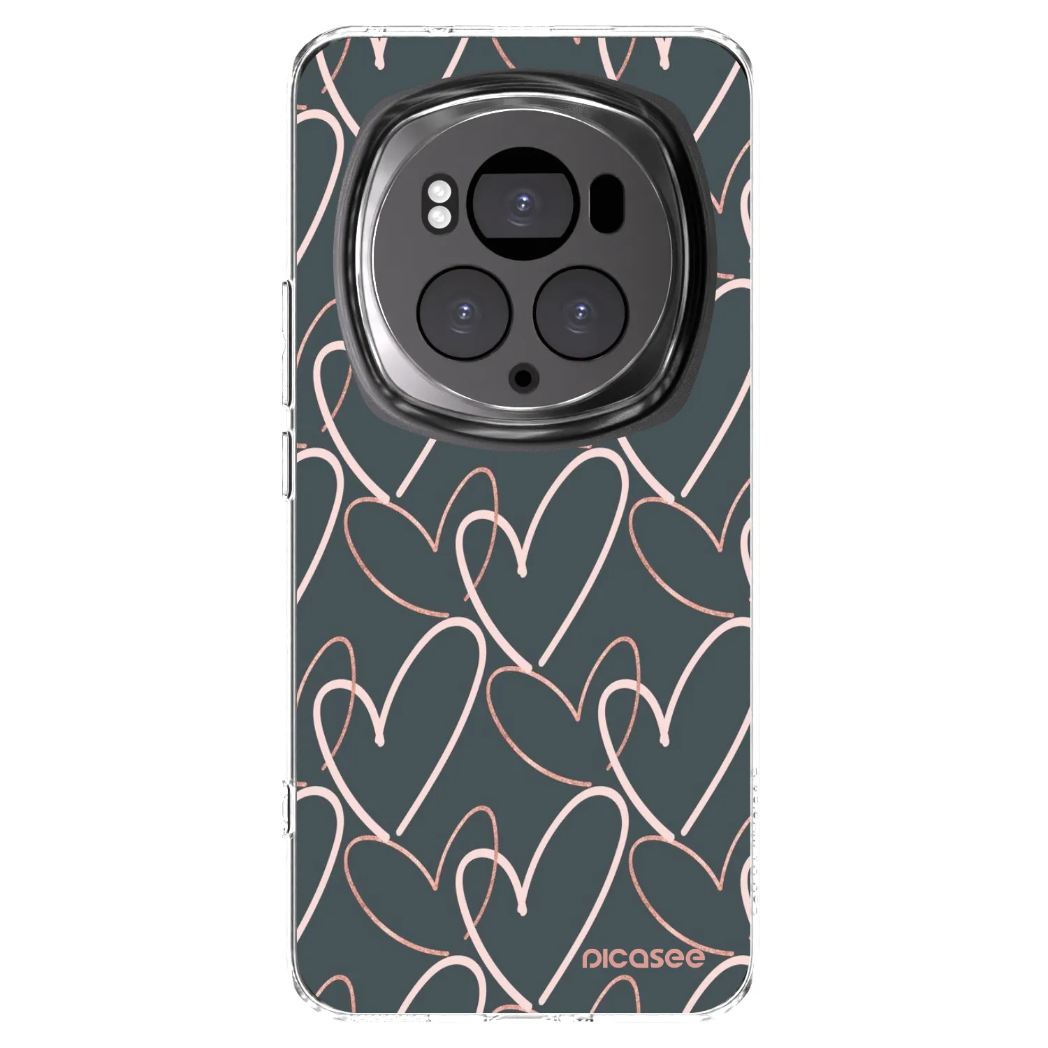 Picasee διαφανής θήκη σιλικόνης Honor Magic6 Pro - Lots of love