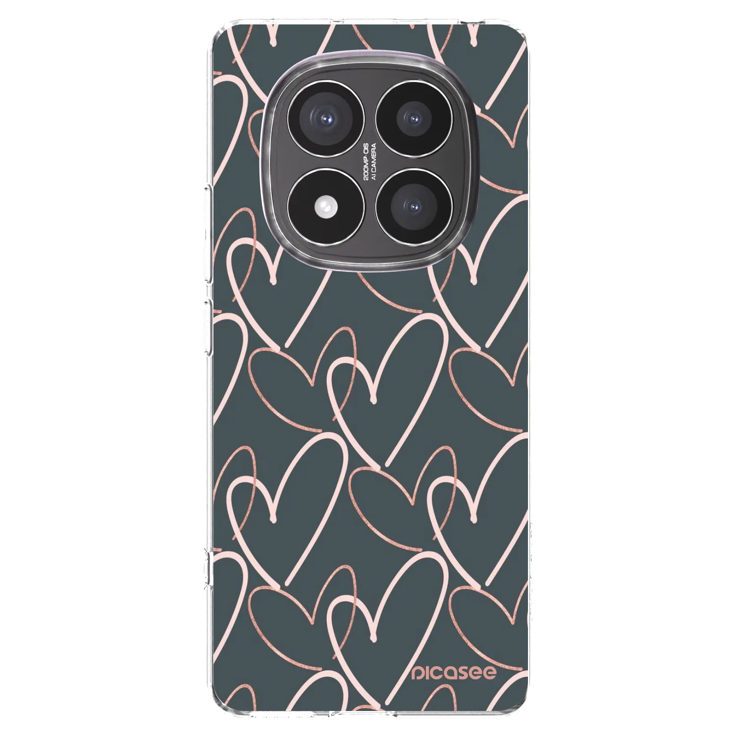 Picasee διαφανής θήκη σιλικόνης Xiaomi Redmi Note 14 Pro+ 5G - Lots of love