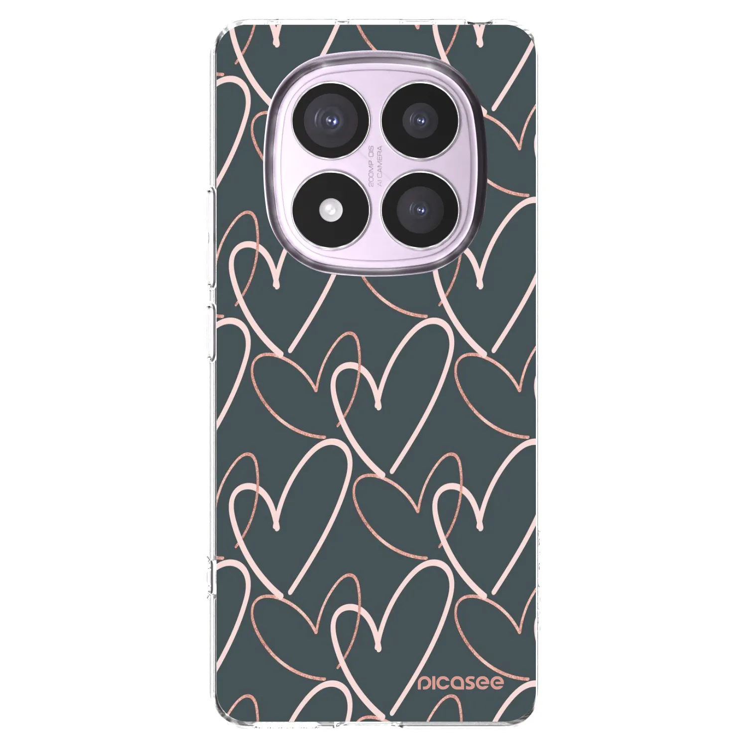 Picasee διαφανής θήκη σιλικόνης Xiaomi Redmi Note 14 Pro 5G - Lots of love