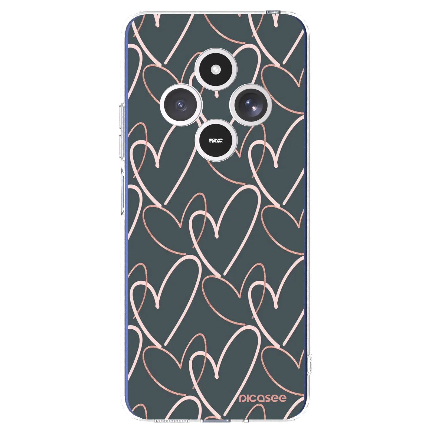 Picasee διαφανής θήκη σιλικόνης Xiaomi Redmi 14C - Lots of love