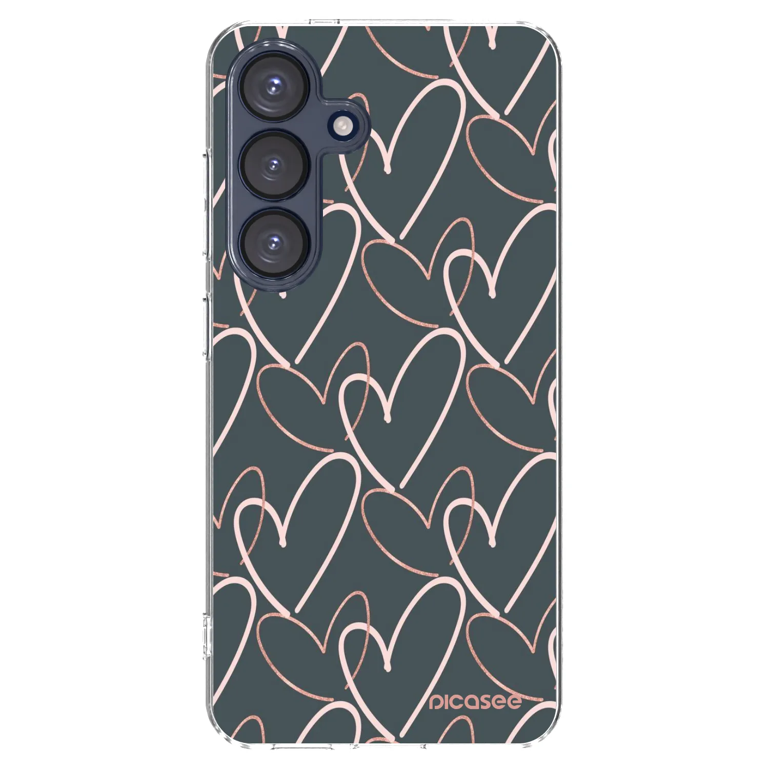 Picasee διαφανής θήκη σιλικόνης Samsung Galaxy S25 5G - Lots of love
