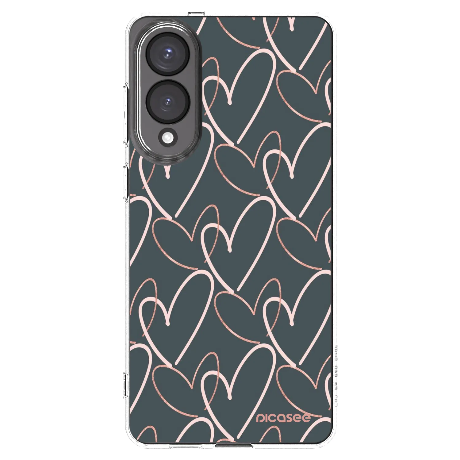 Picasee διαφανής θήκη σιλικόνης Samsung Galaxy S25 Edge 5G - Lots of love
