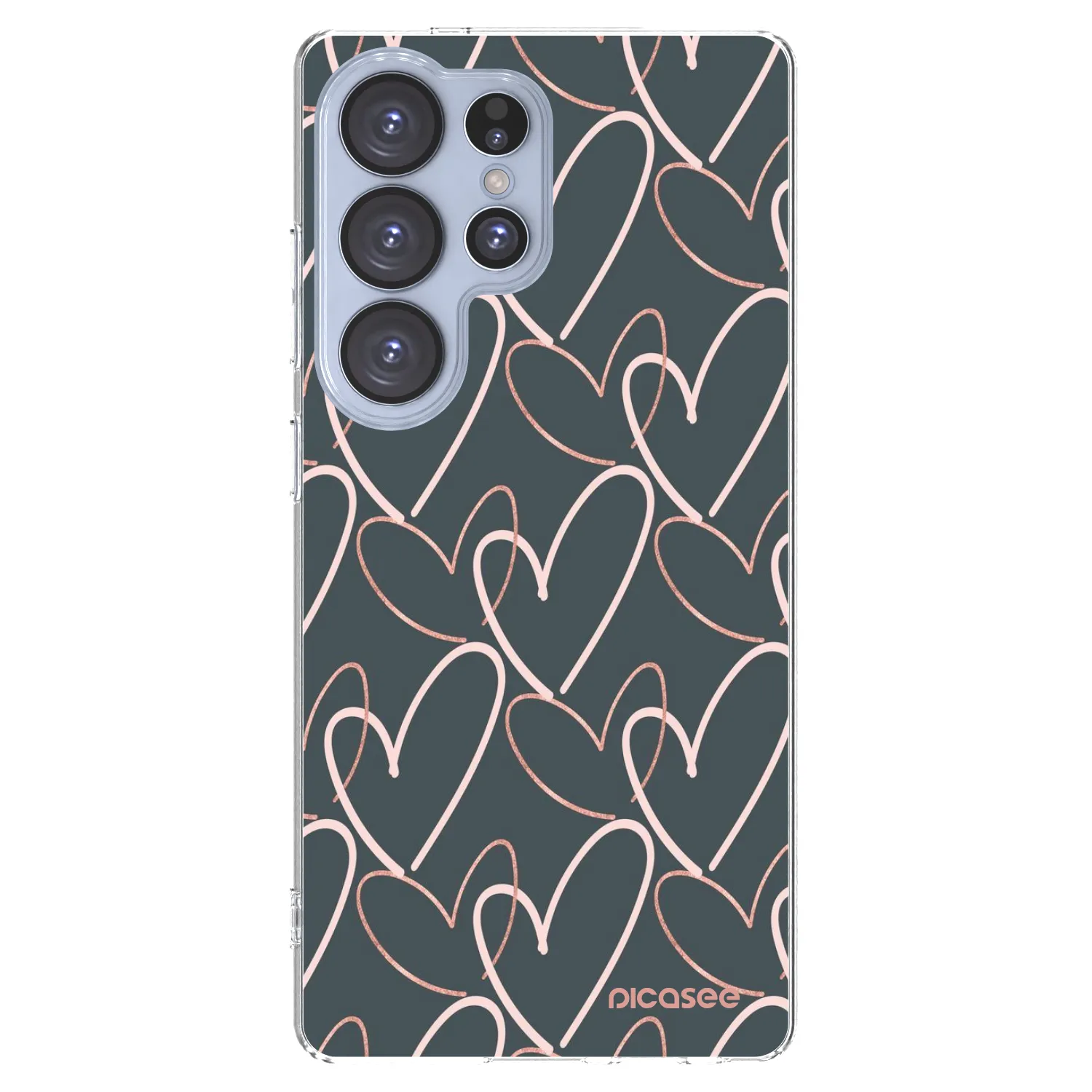 Picasee διαφανής θήκη σιλικόνης Samsung Galaxy S25 Ultra 5G - Lots of love