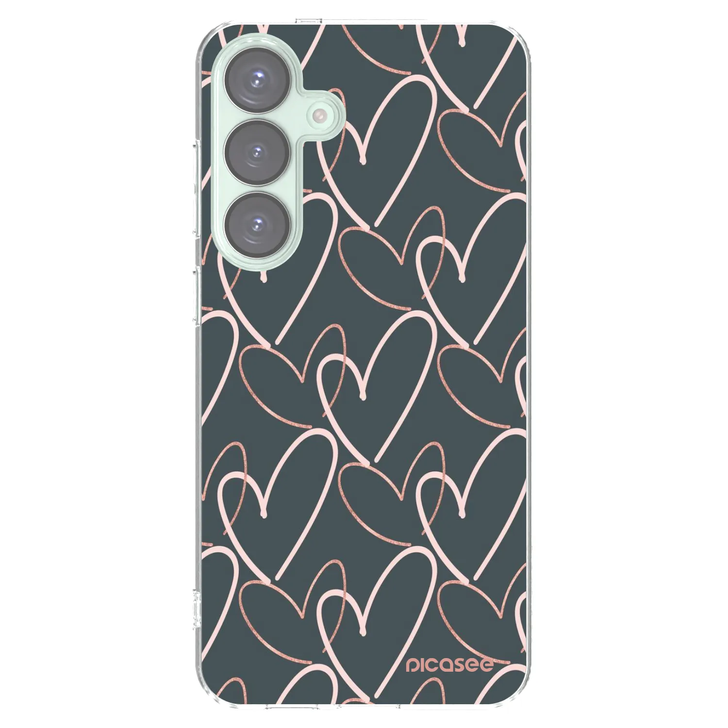 Picasee διαφανής θήκη σιλικόνης Samsung Galaxy S25+ 5G - Lots of love