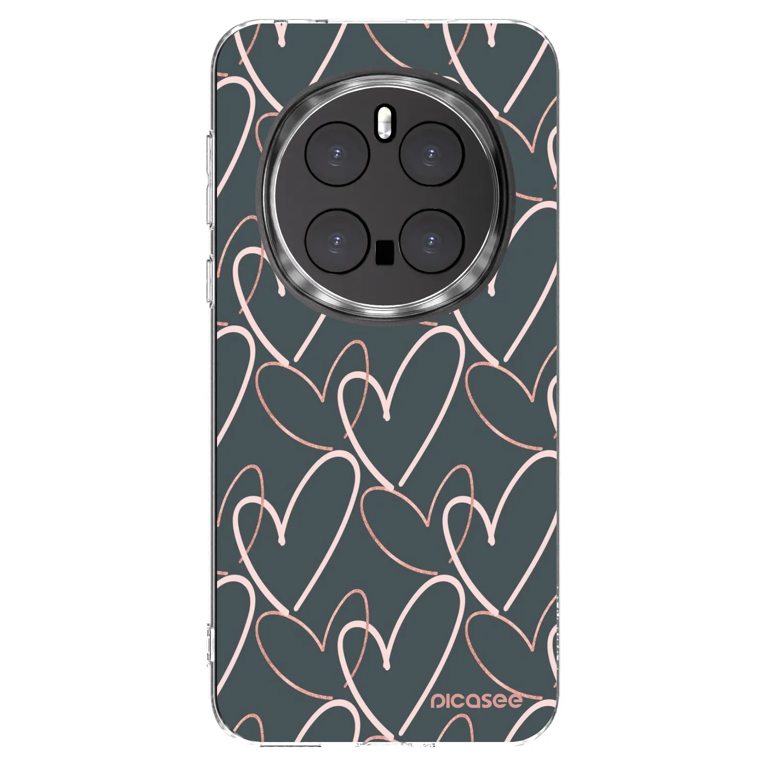Picasee διαφανής θήκη σιλικόνης Honor Magic7 Pro 5G - Lots of love
