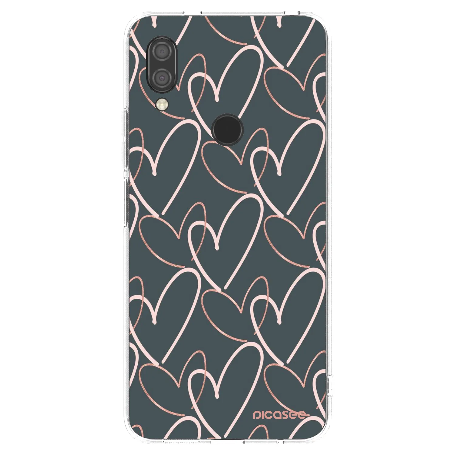 Picasee διαφανής θήκη σιλικόνης Xiaomi Redmi 7 - Lots of love