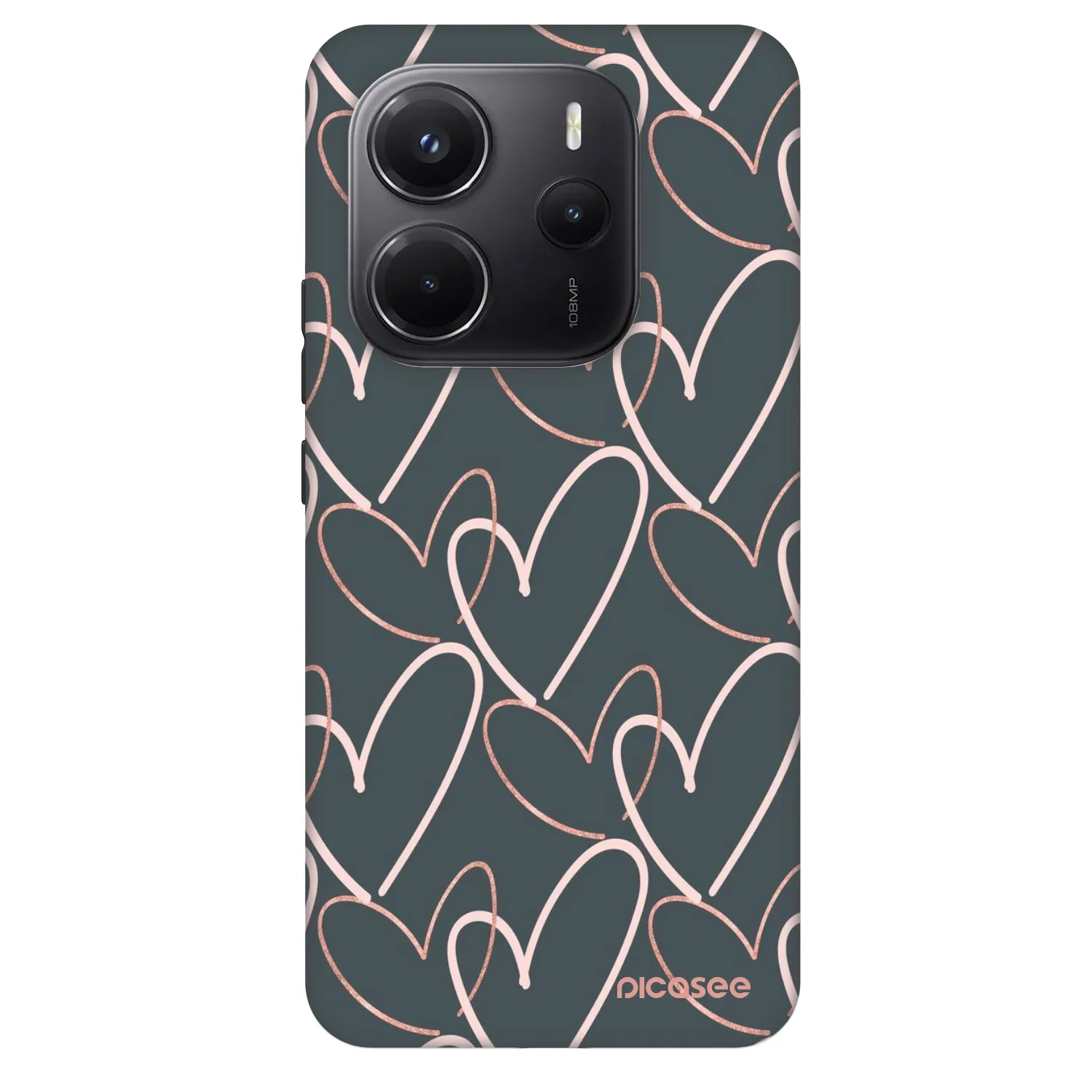 Picasee Fashion Case για Xiaomi Redmi Note 14 5G - Lots of love