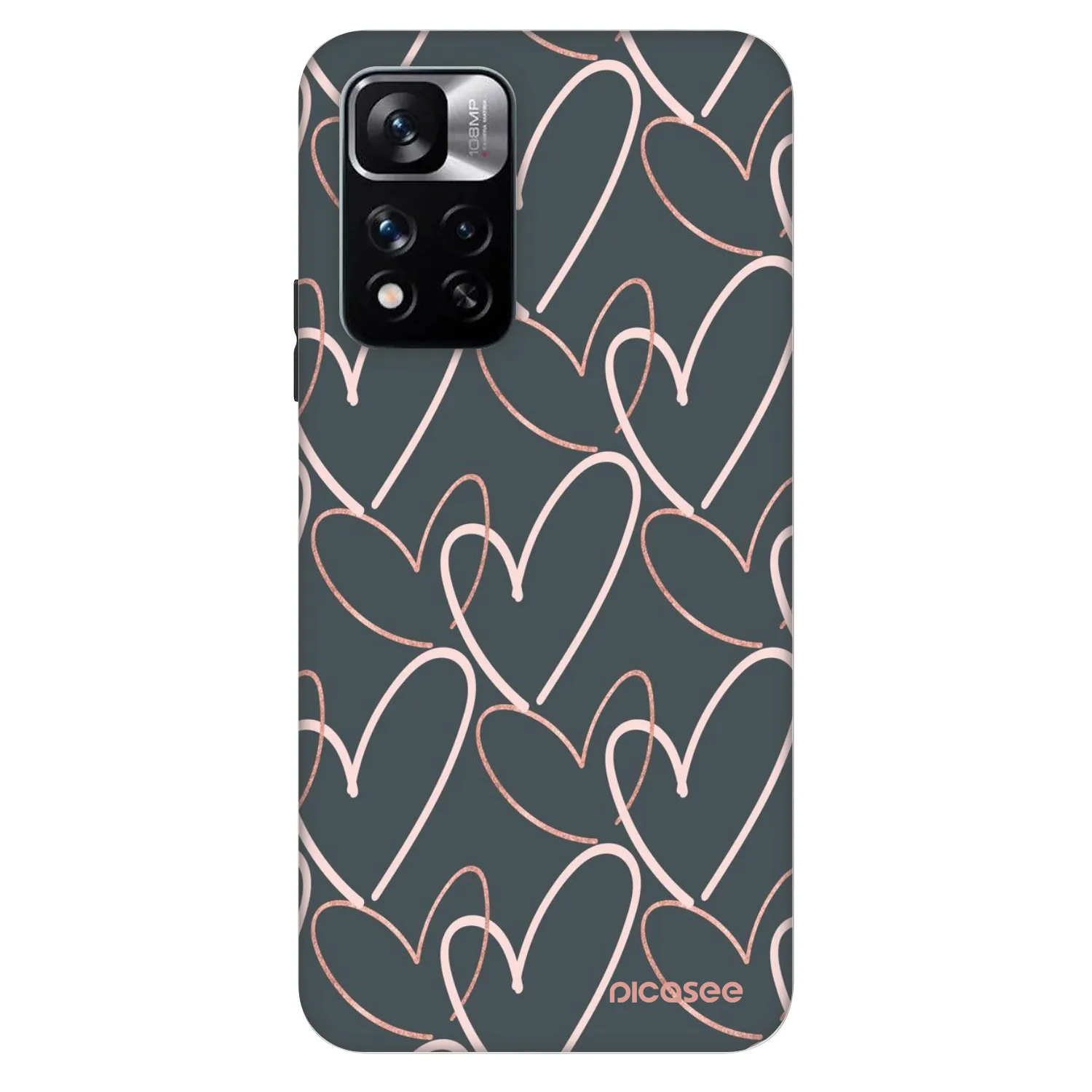 Picasee Fashion Case για Xiaomi Redmi Note 11 Pro - Lots of love
