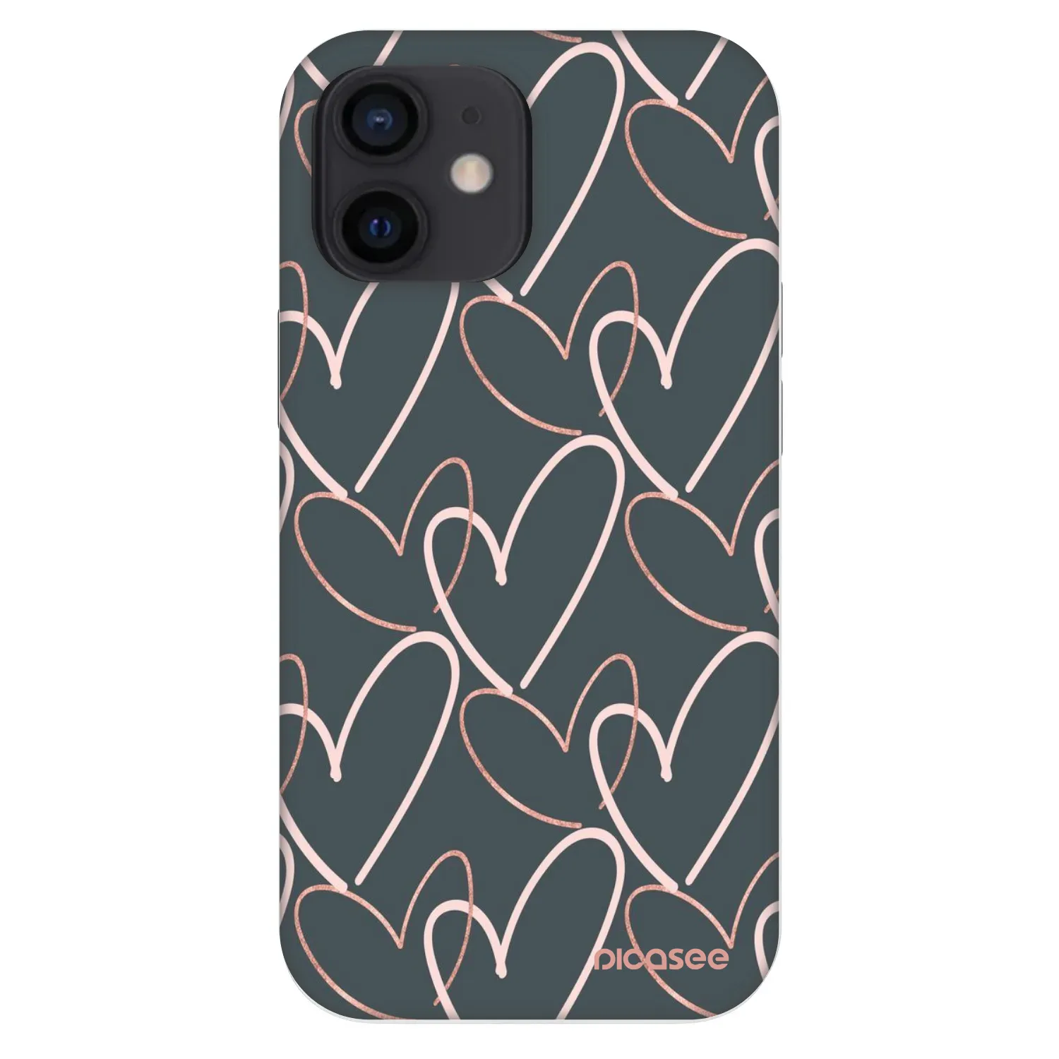 Picasee Fashion Case για Apple iPhone 12 mini - Lots of love