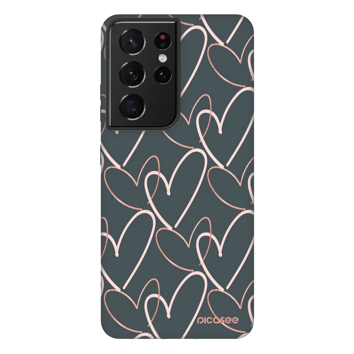 Picasee Fashion Case για Samsung Galaxy S21 Ultra 5G G998B - Lots of love