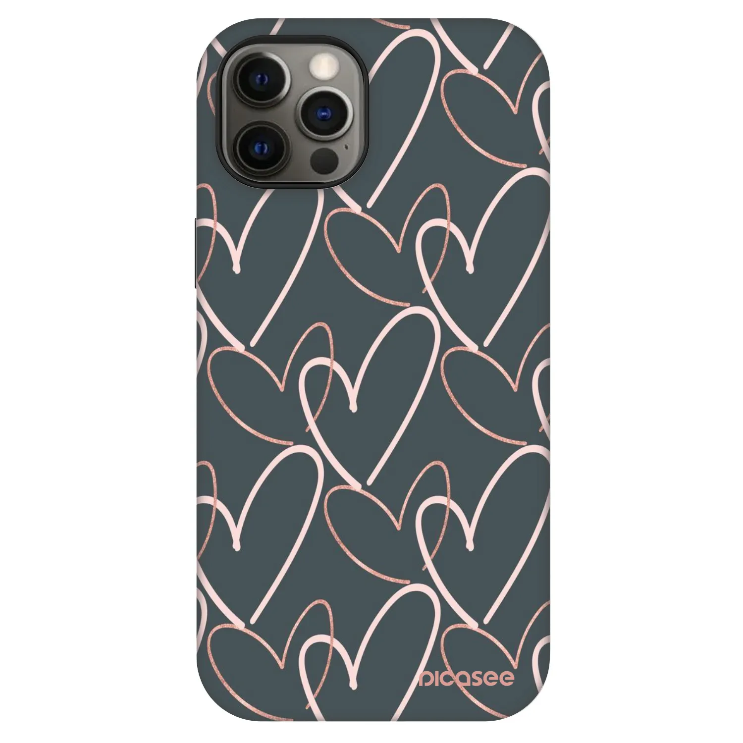 Picasee Fashion Case MagSafe για Apple iPhone 12 - Lots of love