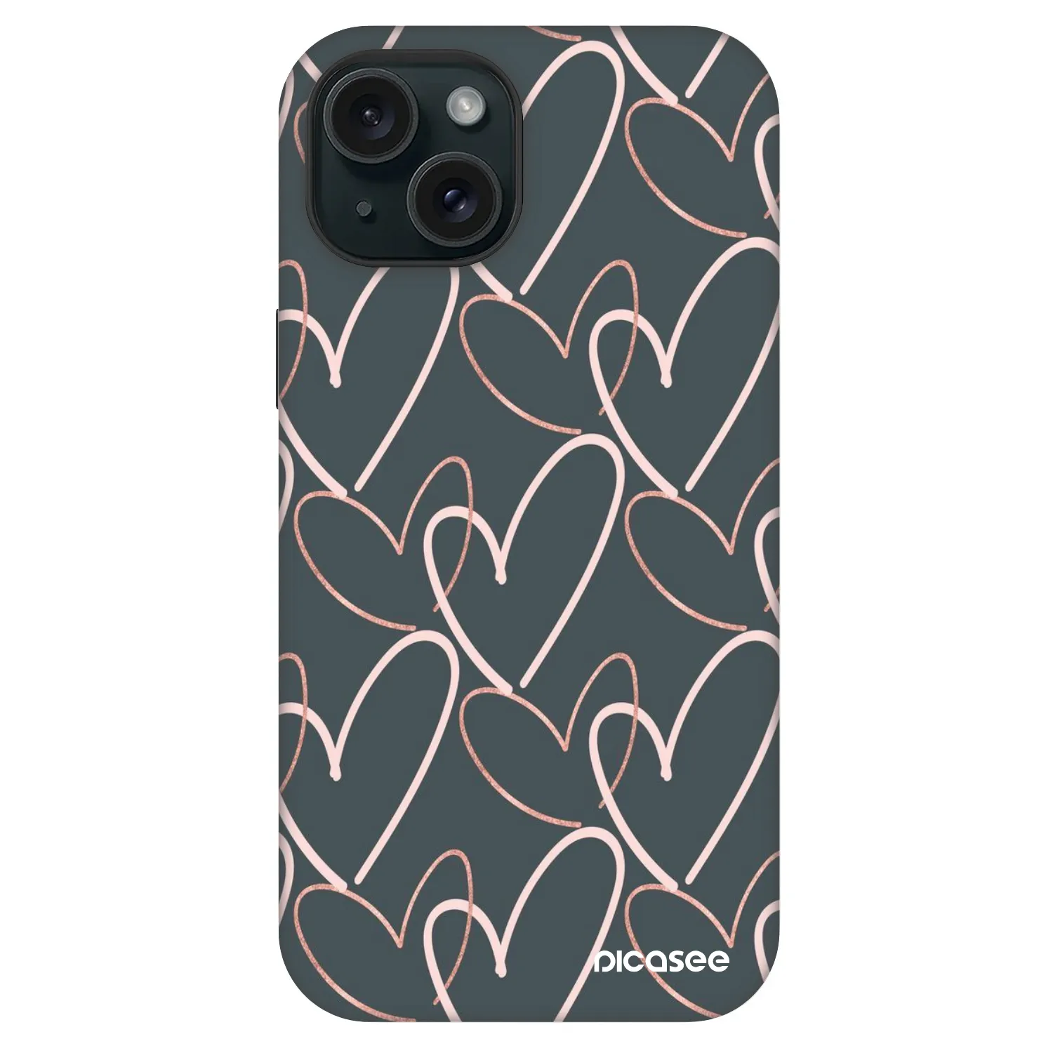Picasee Fashion Case MagSafe για Apple iPhone 15 - Lots of love