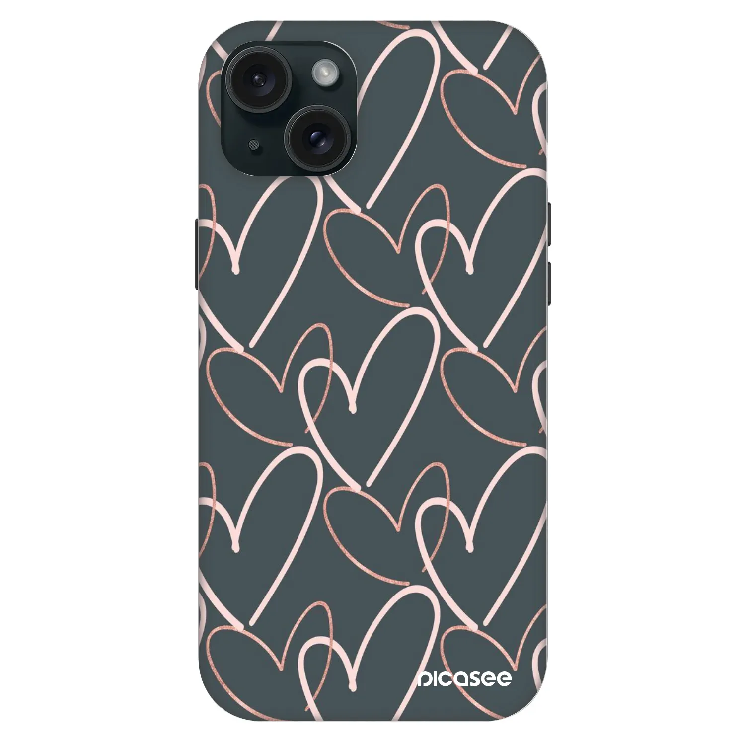 Picasee Fashion Case MagSafe για Apple iPhone 15 Plus - Lots of love