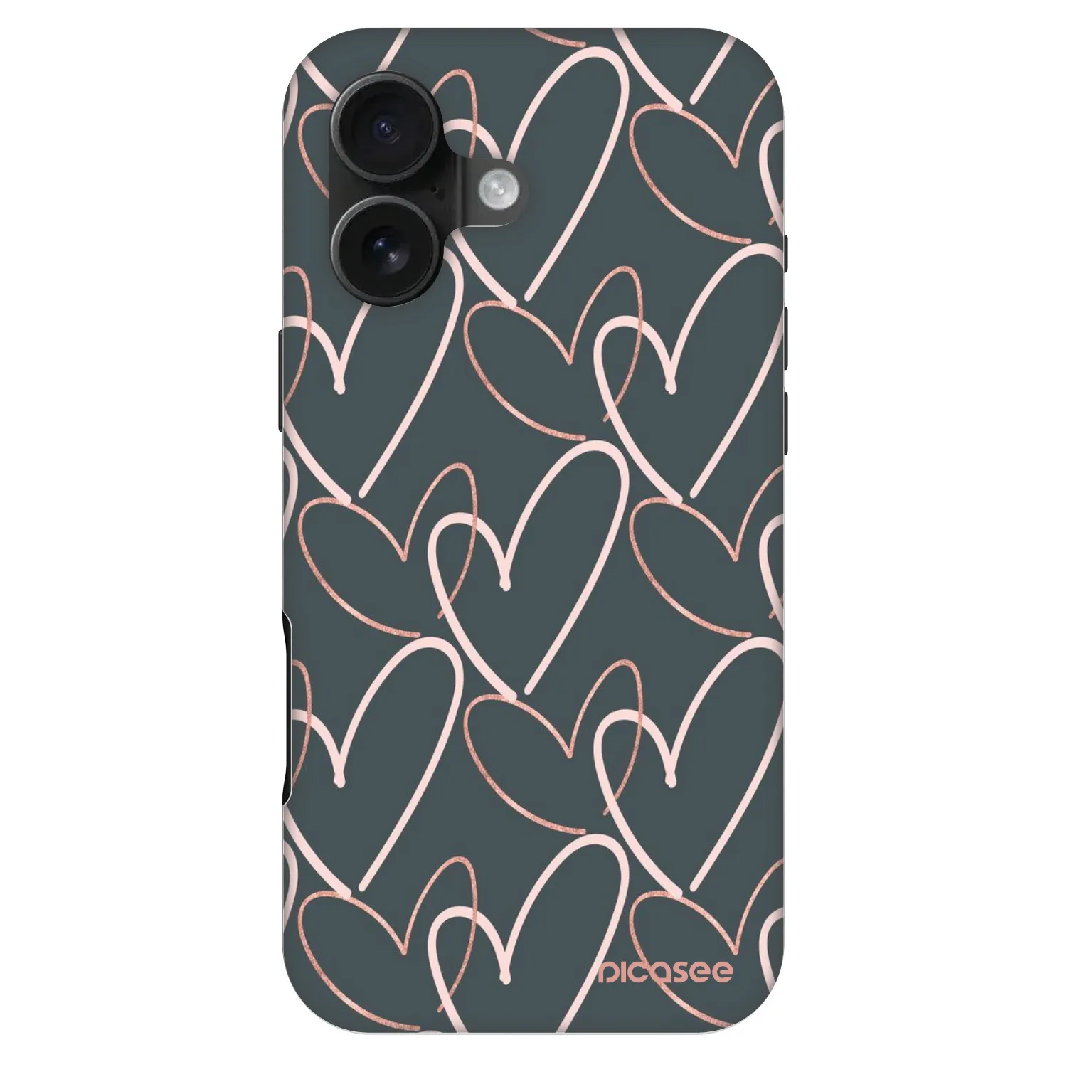 Picasee Fashion Case MagSafe για Apple iPhone 16 - Lots of love