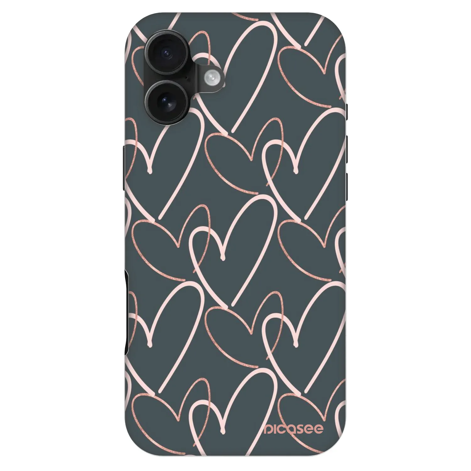 Picasee Fashion Case MagSafe για Apple iPhone 16 Plus - Lots of love