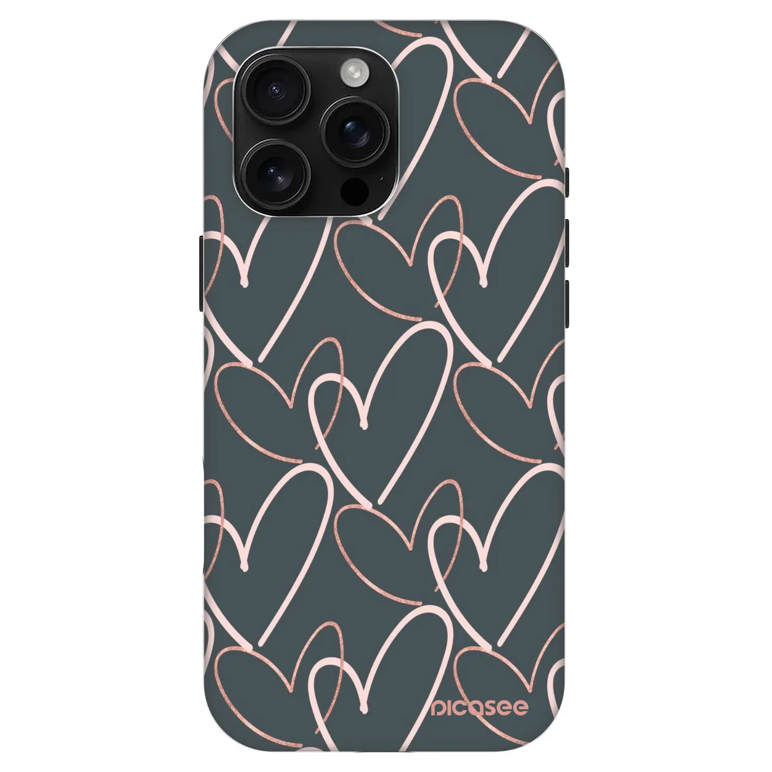 Picasee Fashion Case MagSafe για Apple iPhone 16 Pro Max - Lots of love