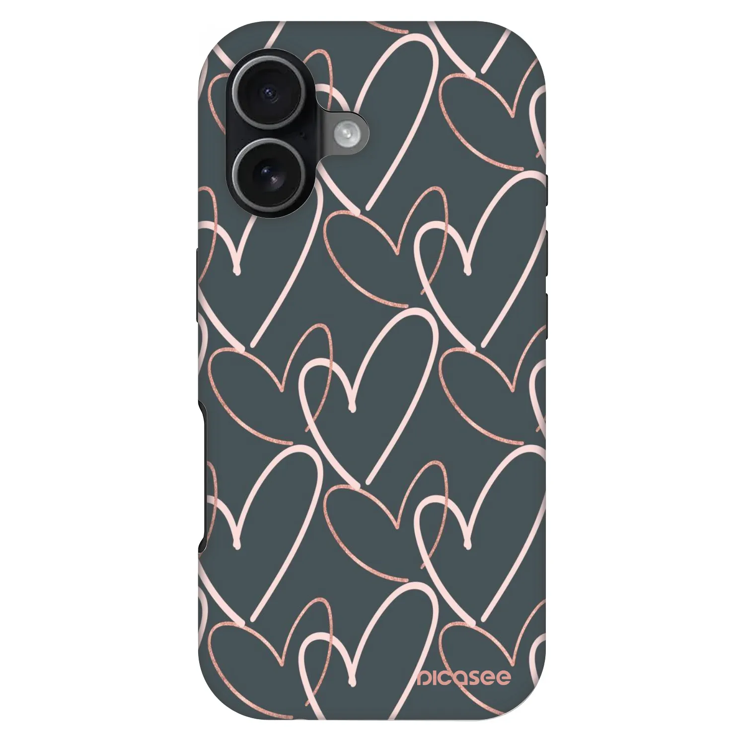 Picasee Fashion Case MagSafe για Apple iPhone 17 - Lots of love