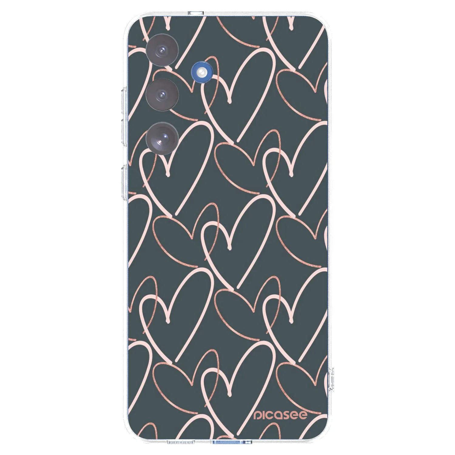 Picasee διαφανής θήκη σιλικόνης Samsung Galaxy S25 FE 5G - Lots of love