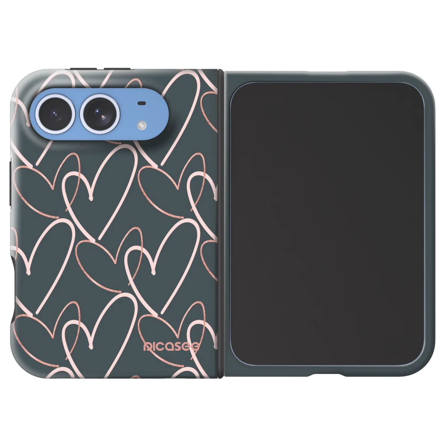 Picasee Fashion Case MagSafe για Apple iPhone Duo - Lots of love