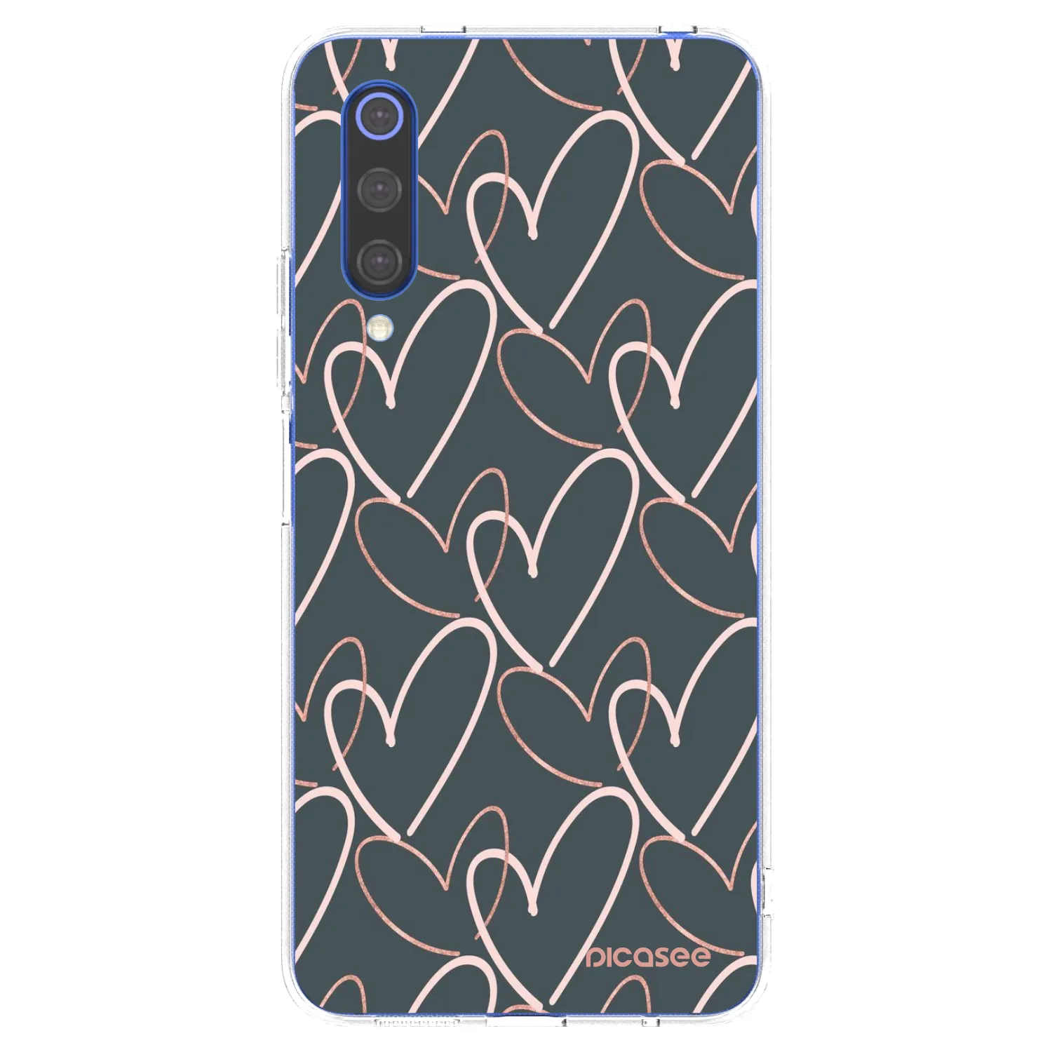 Picasee διαφανής θήκη σιλικόνης Xiaomi Mi 9 SE - Lots of love