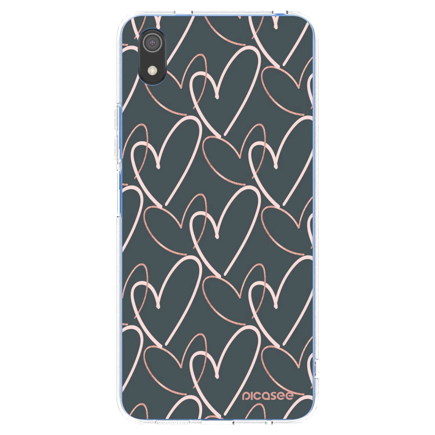 Picasee διαφανής θήκη σιλικόνης Xiaomi Redmi 7A - Lots of love