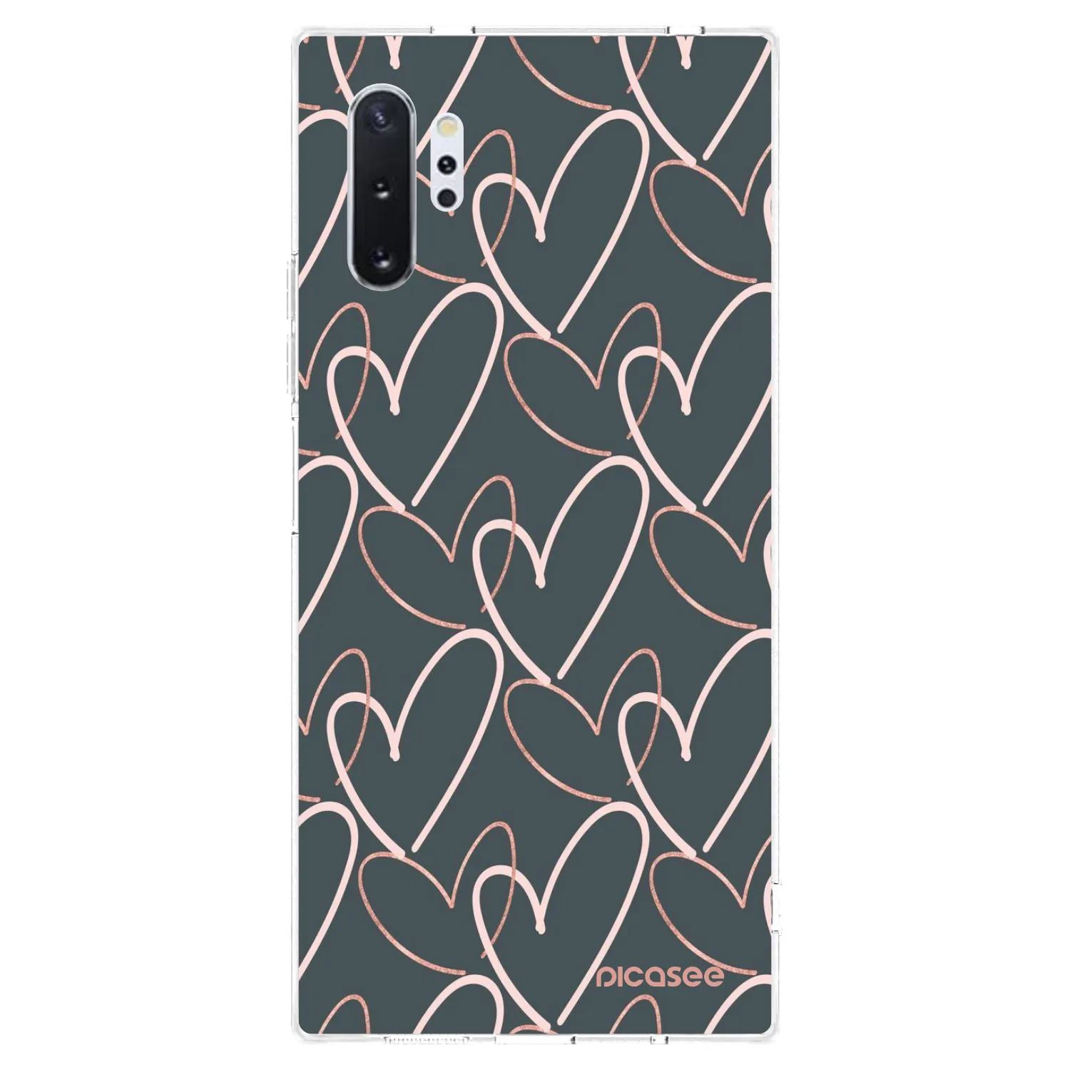 Picasee διαφανής θήκη σιλικόνης Samsung Galaxy Note 10+ N975F - Lots of love