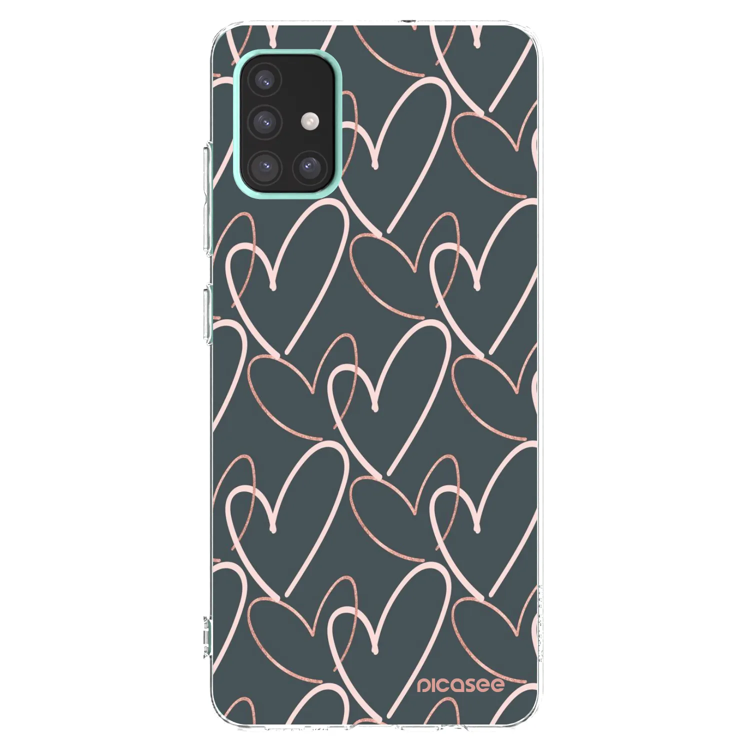Picasee διαφανής θήκη σιλικόνης Samsung Galaxy A51 A515F - Lots of love