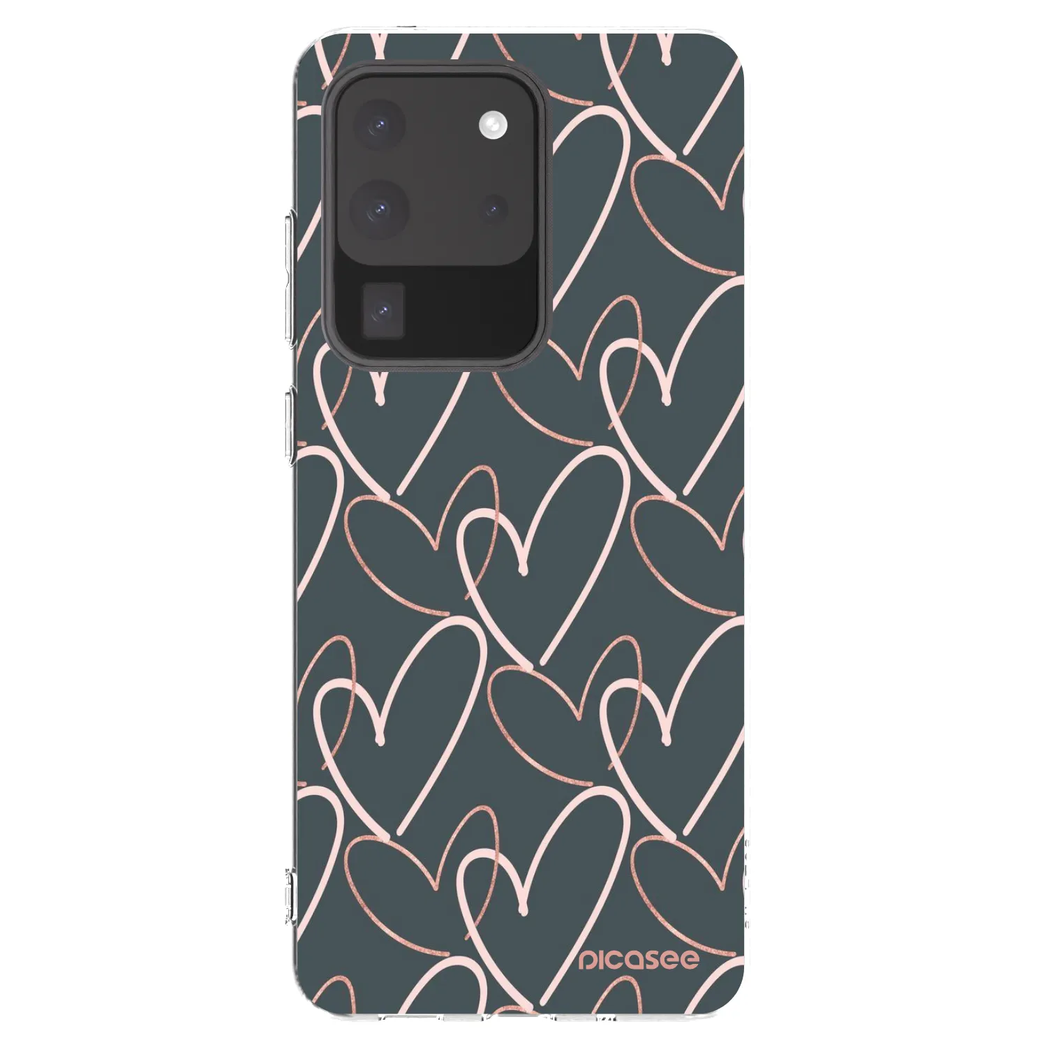 Picasee διαφανής θήκη σιλικόνης Samsung Galaxy S20 Ultra 5G G988F - Lots of love