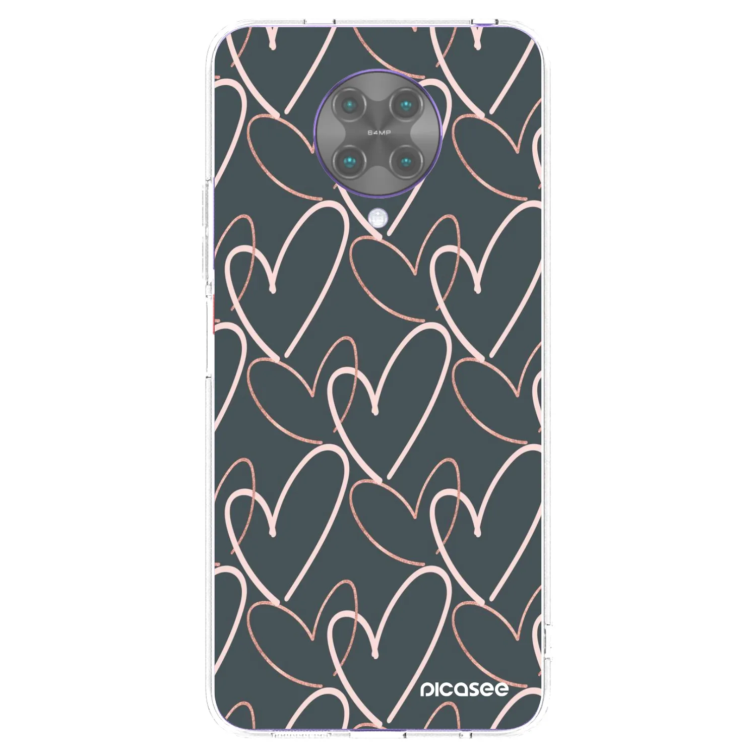 Picasee διαφανής θήκη σιλικόνης Xiaomi Poco F2 Pro - Lots of love