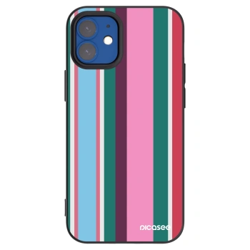 Picasee Μαύρη θήκη σιλικόνης για Apple iPhone 12 mini - Cabana club