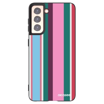 Picasee Μαύρη θήκη σιλικόνης για Samsung Galaxy S21 5G G991B - Cabana club