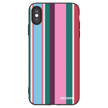 Picasee Μαύρη θήκη σιλικόνης για Apple iPhone XS Max - Cabana club