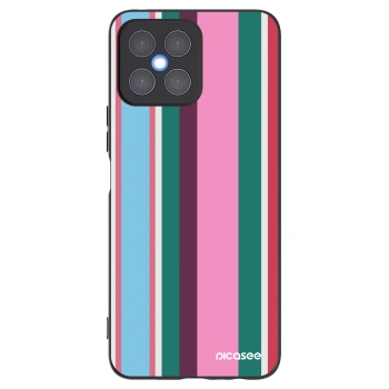Picasee Μαύρη θήκη σιλικόνης για Honor X8 4G - Cabana club