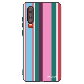 Picasee Μαύρη θήκη σιλικόνης για Huawei P30 - Cabana club