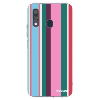 Picasee διαφανής θήκη σιλικόνης Samsung Galaxy A40 A405F - Cabana club