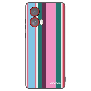 Picasee Μαύρη θήκη σιλικόνης για Motorola Edge 50 Fusion - Cabana club