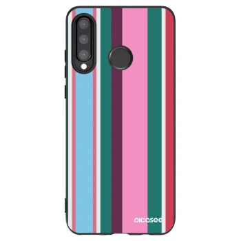 Picasee Μαύρη θήκη σιλικόνης για Huawei P30 Lite - Cabana club