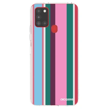 Picasee διαφανής θήκη σιλικόνης Samsung Galaxy A21s - Cabana club