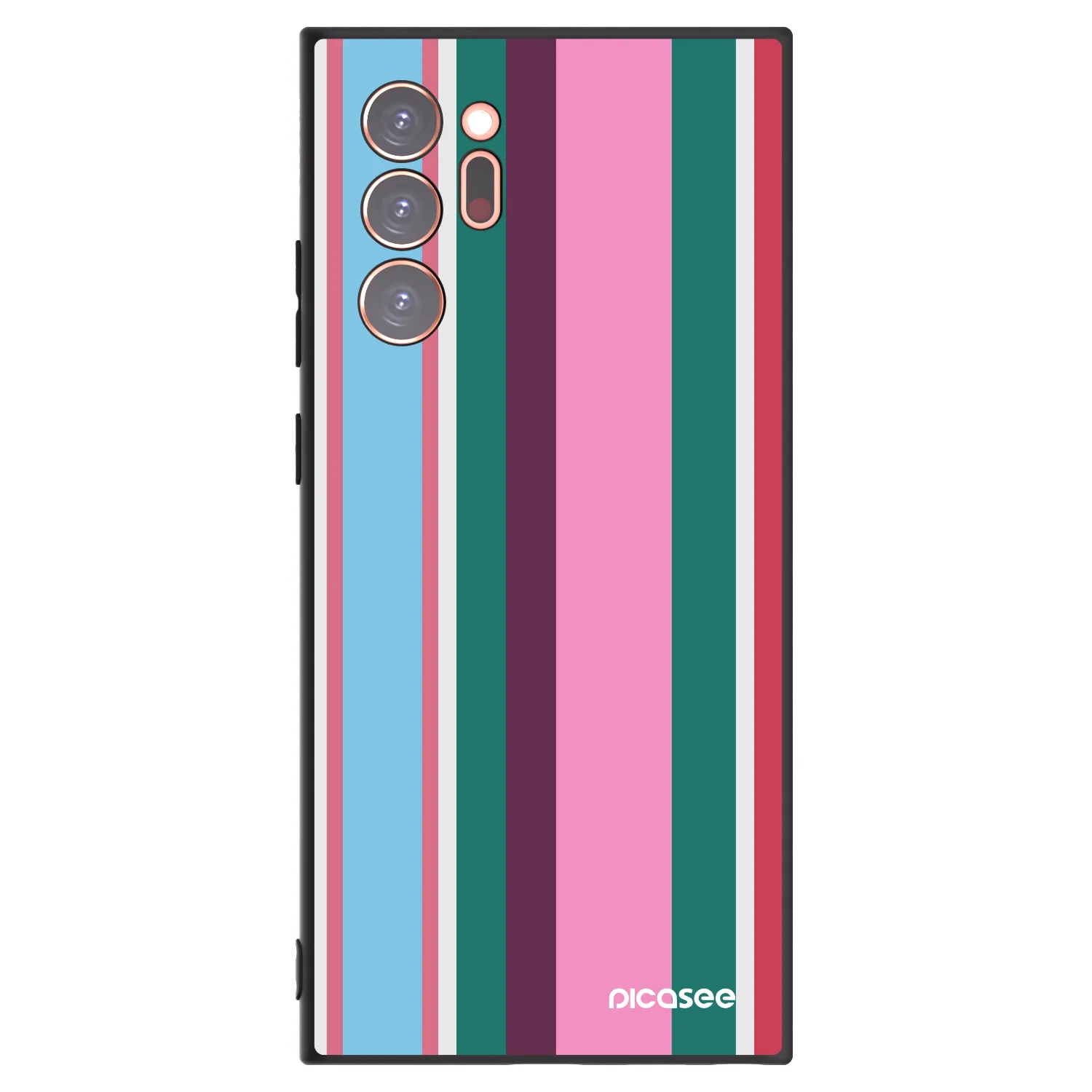 Picasee Μαύρη θήκη σιλικόνης για Samsung Galaxy Note 20 Ultra - Cabana club