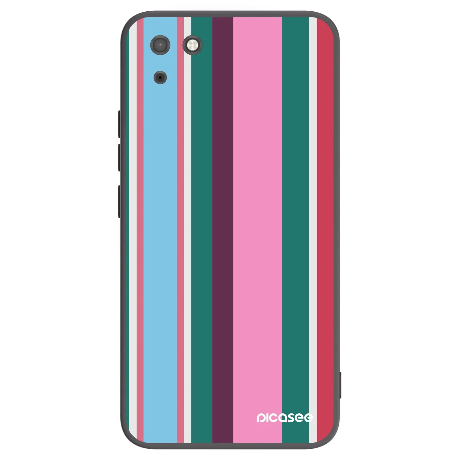 Picasee Μαύρη θήκη σιλικόνης για Huawei Y5P - Cabana club