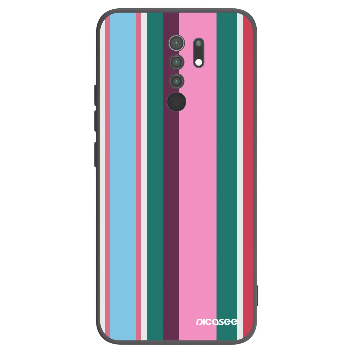 Picasee Μαύρη θήκη σιλικόνης για Xiaomi Redmi 9 - Cabana club