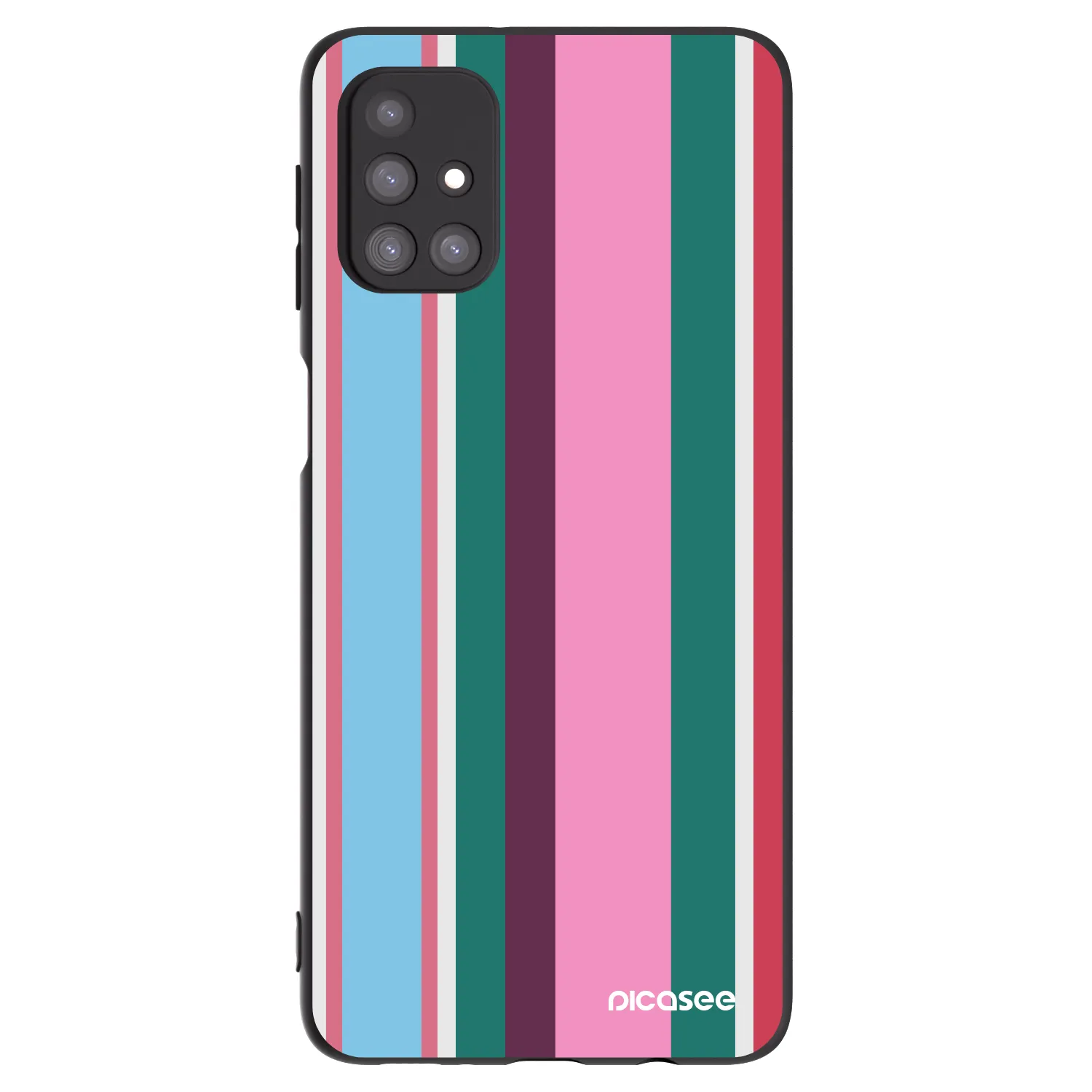 Picasee Μαύρη θήκη σιλικόνης για Samsung Galaxy M31s - Cabana club