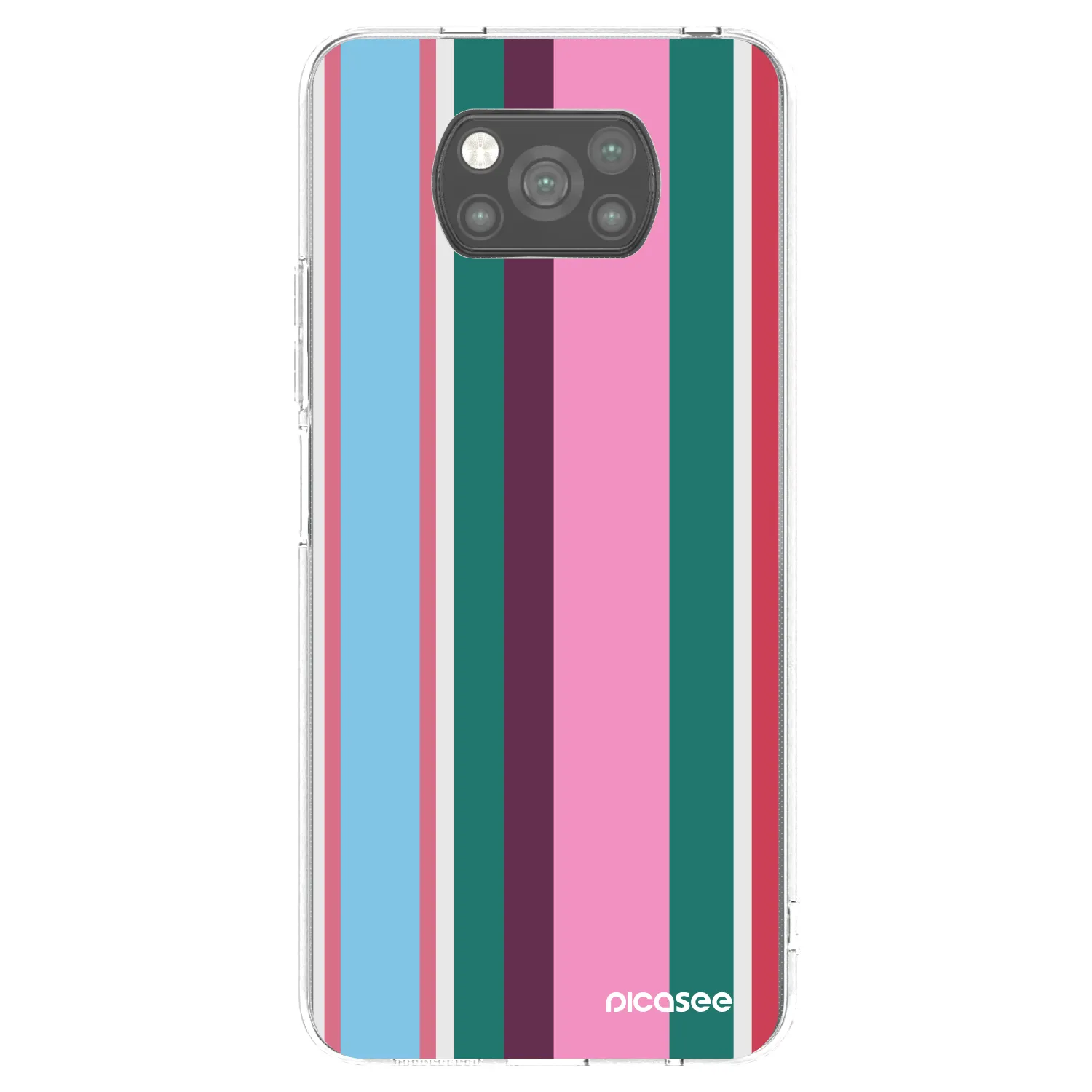 Picasee Μαύρη θήκη σιλικόνης για Xiaomi Poco X3 - Cabana club