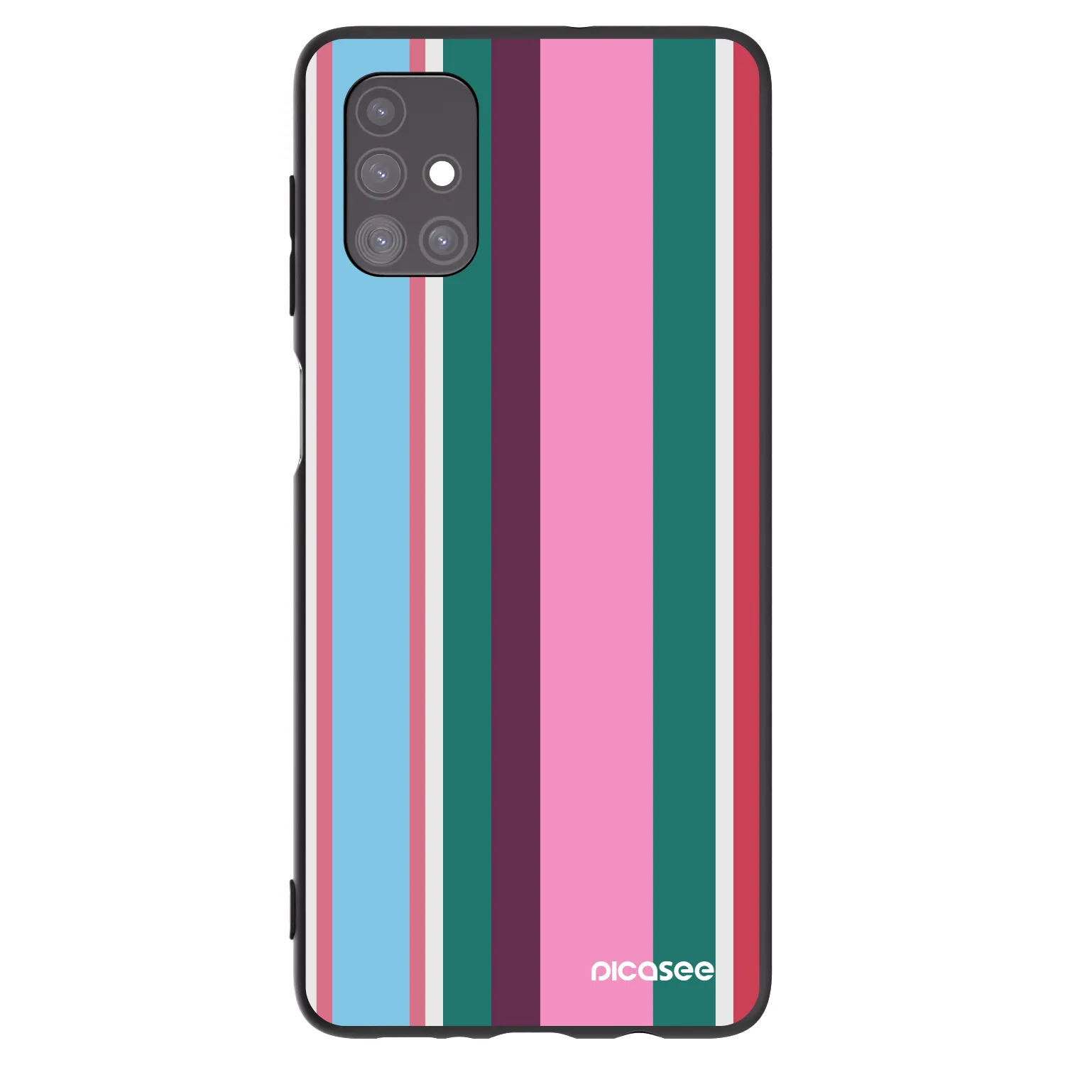 Picasee Μαύρη θήκη σιλικόνης για Samsung Galaxy M51 M515F - Cabana club